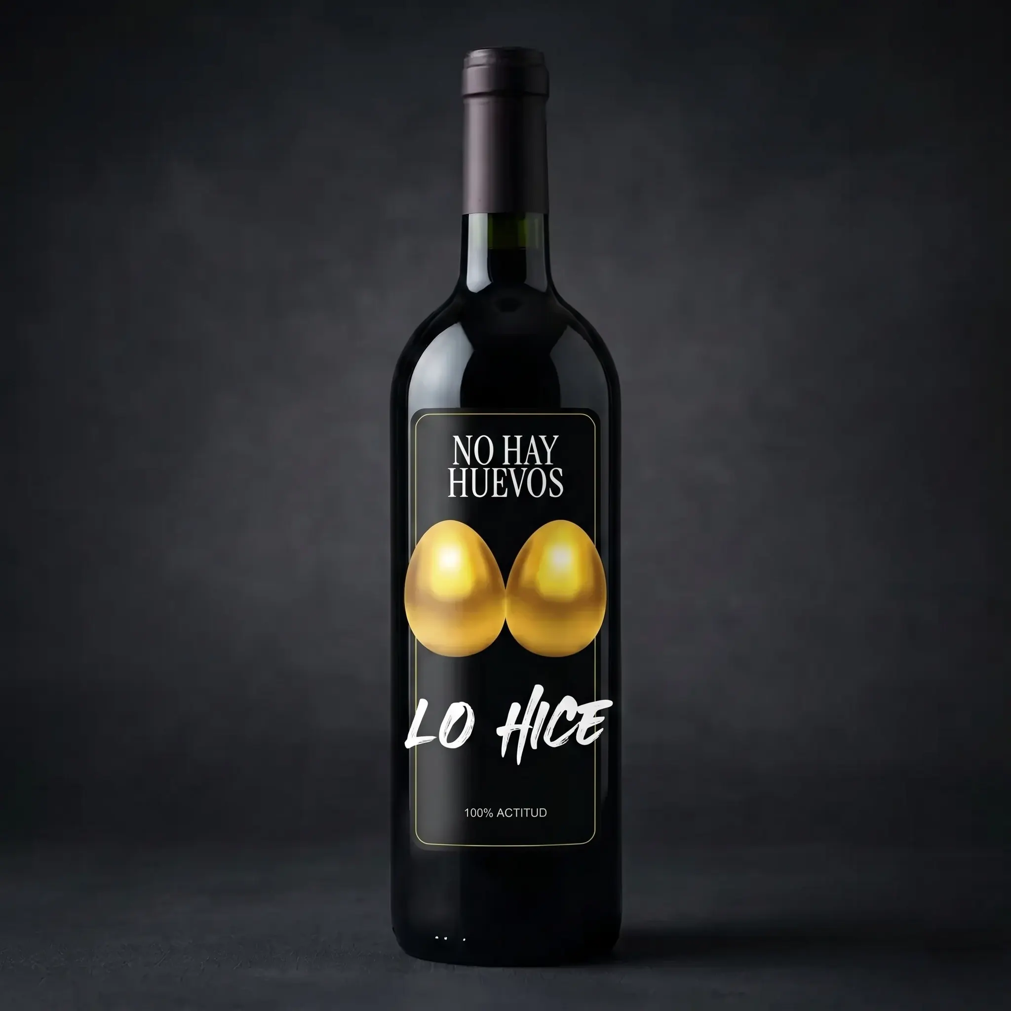 Vino tinto No Hay Huevos
